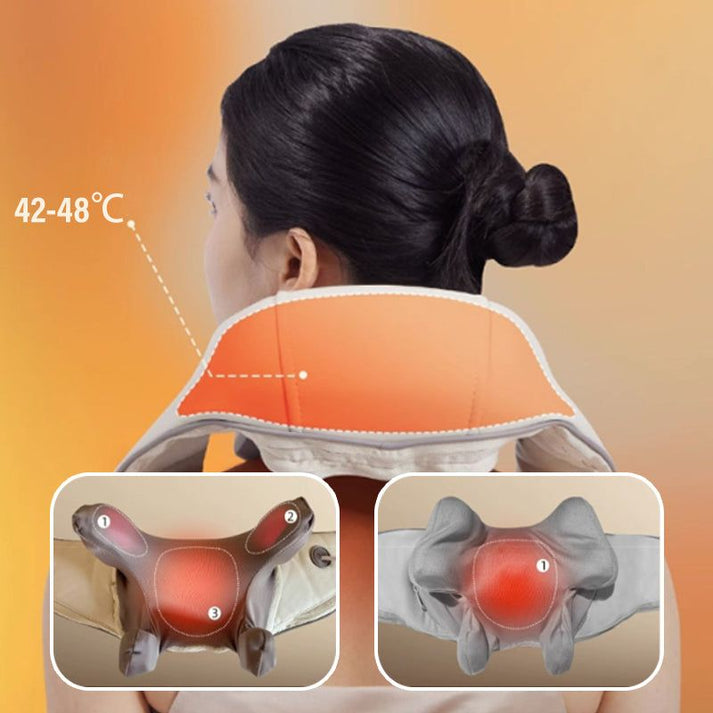 MAXPRO® - Masajeador para Cuello y Hombros con Calor