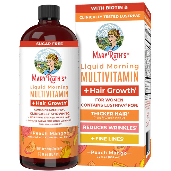 Botella de Multivitamínico y Multimineral Líquido MaryRuth's (887 mL)
