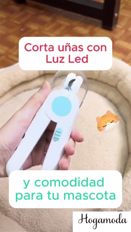 Cortaúñas para Mascotas con Luz LED