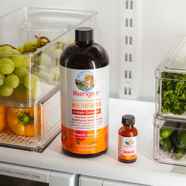 Botella de Multivitamínico y Multimineral Líquido MaryRuth's (887 mL)